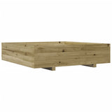 Vidaxl Načrtovanje škatle 100x100x26,5 cm impregnirani bor