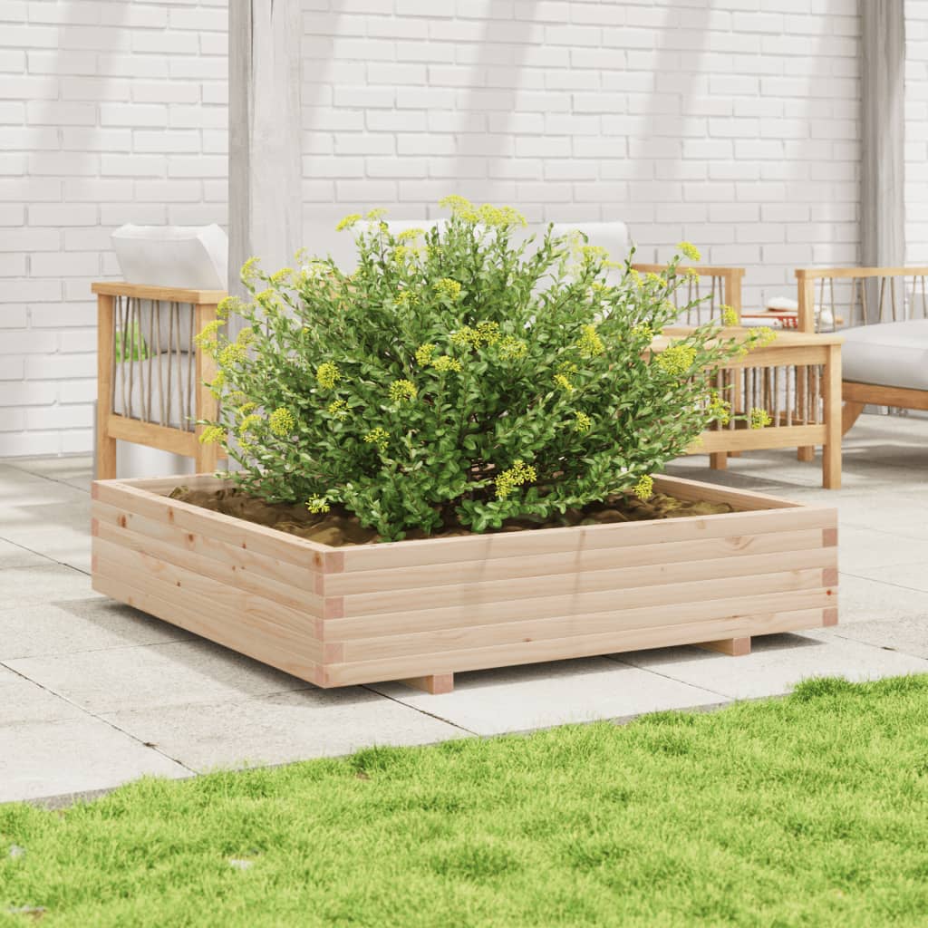 Vidaxl Firting Box 110x110x26,5 cm trden bor