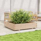 Vidaxl Firting Box 110x110x26,5 cm trden bor