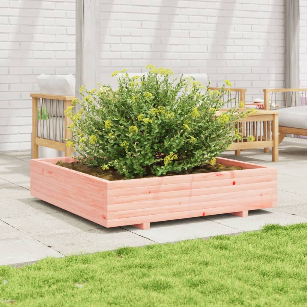 VIDAXL -Planungsbox 110x110x26.5 cm Solid Douglashout