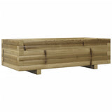 Vidaxl Načrtovanje škatle 90x40x26,5 cm impregnirani bor