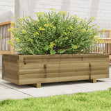 Vidaxl Načrtovanje škatle 90x40x26,5 cm impregnirani bor