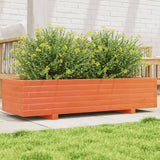 VidaXL Planning box 110x40x26.5 cm Solid pine wash brown