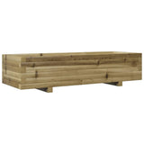 Vidaxl Načrtovanje škatle 110x40x26,5 cm impregnirani bor