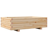 Vidaxl Načrtovanje škatle 90x60x26,5 cm trden bor