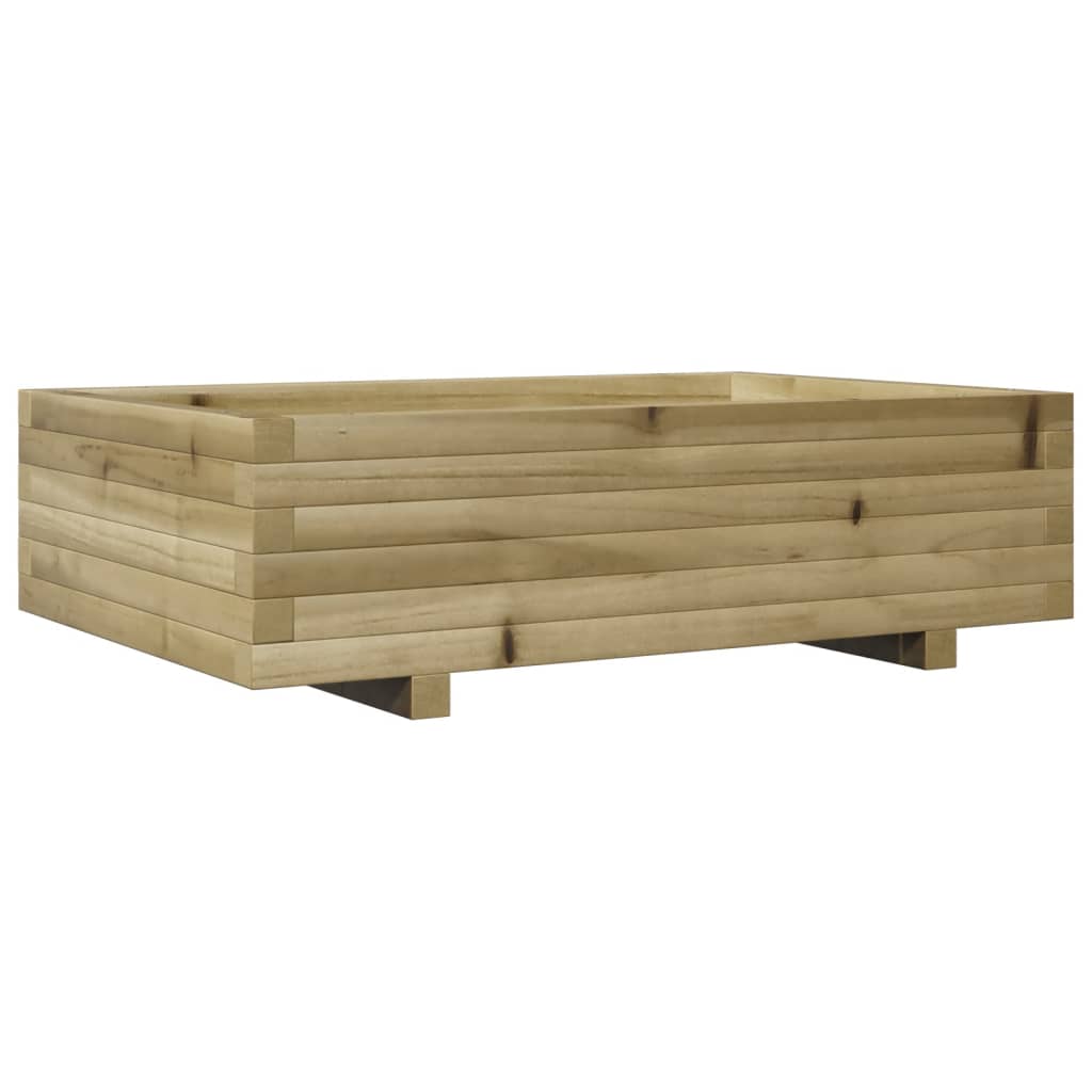 Škatla za načrtovanje vidaxl 90x60x26,5 cm impregnirani borov les