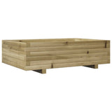 Škatla za načrtovanje vidaxl 90x60x26,5 cm impregnirani borov les