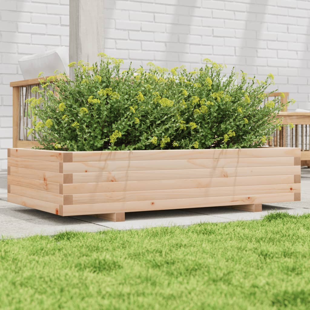 Vidaxl Okvir za načrtovanje 110x60x26,5 cm trden bor