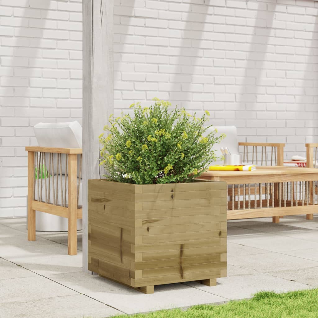 VidaXL Planning box 50x50x49.5 cm Impregnated pine