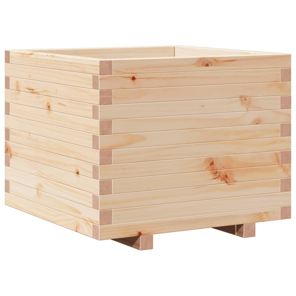 Vidaxl Načrtovanje škatle 60x60x49,5 cm trden bor