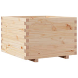 Vidaxl Planning Box 70x70x49,5 cm pevná borovice