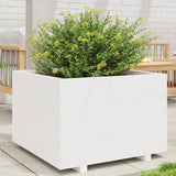 Plánovací box Vidaxl 70x70x49,5 cm pevná borovice bílá