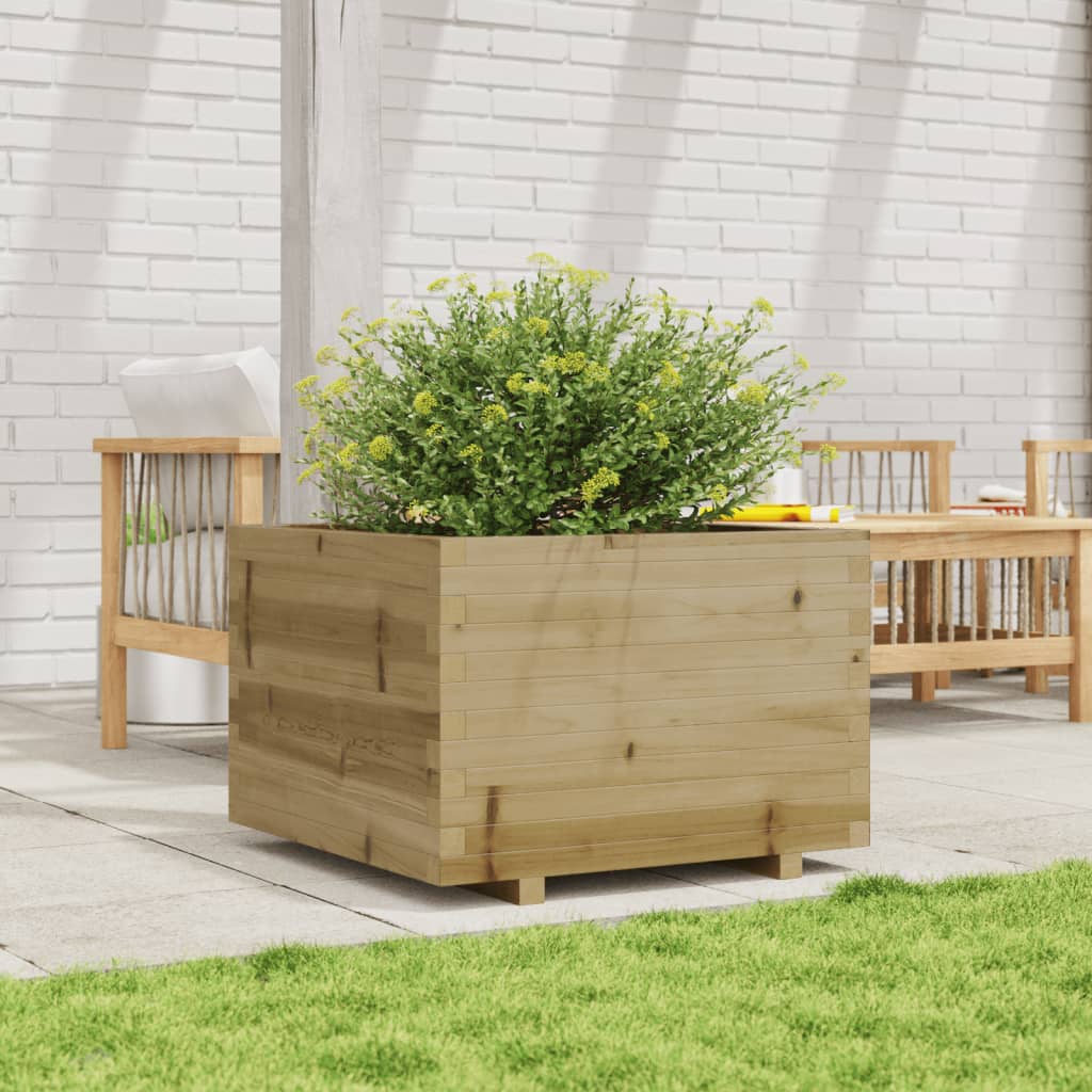 Vidaxl Planning Box 70x70x49,5 cm Impregnovaná borovice