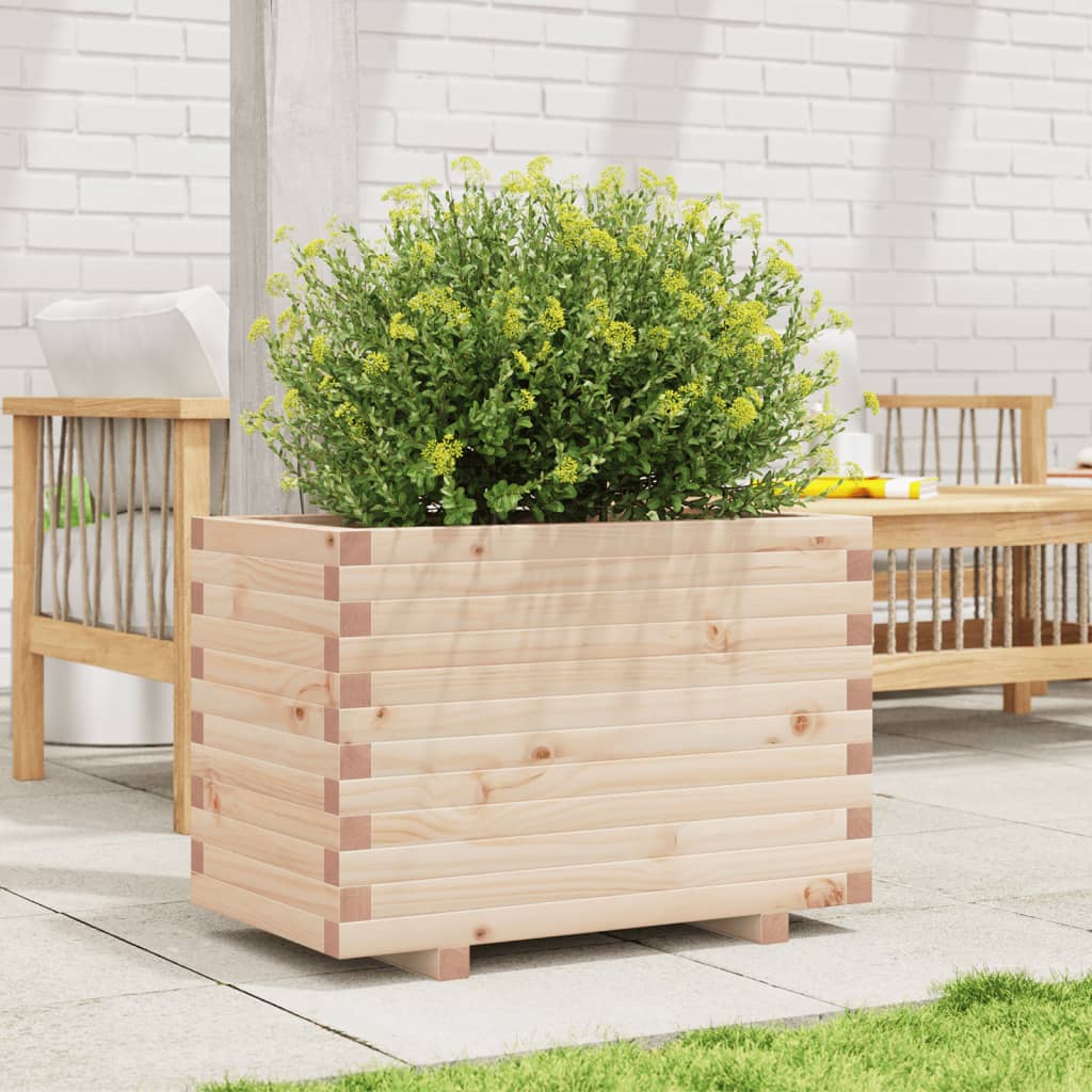 VidaXL Planning box 70x40x49.5 cm Solid pine