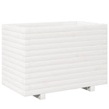 Plánovací box Vidaxl 70x40x49,5 cm pevná borovice bílá