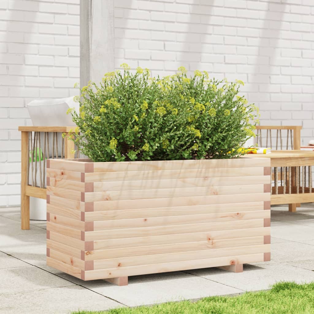 Vidaxl Planning box 90x40x49.5 cm Solid pine