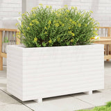 Plánovací box Vidaxl 90x40x49,5 cm pevná borovice bílá