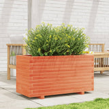 Vidaxl Planning box 90x40x49.5 cm Solid pine wash brown