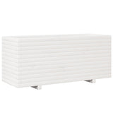 Plánovací box Vidaxl 110x40x49,5 cm pevná borovice bílá