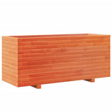 Casella di pianificazione Vidaxl 110x40x49.5 cm Basco di pino solido marrone