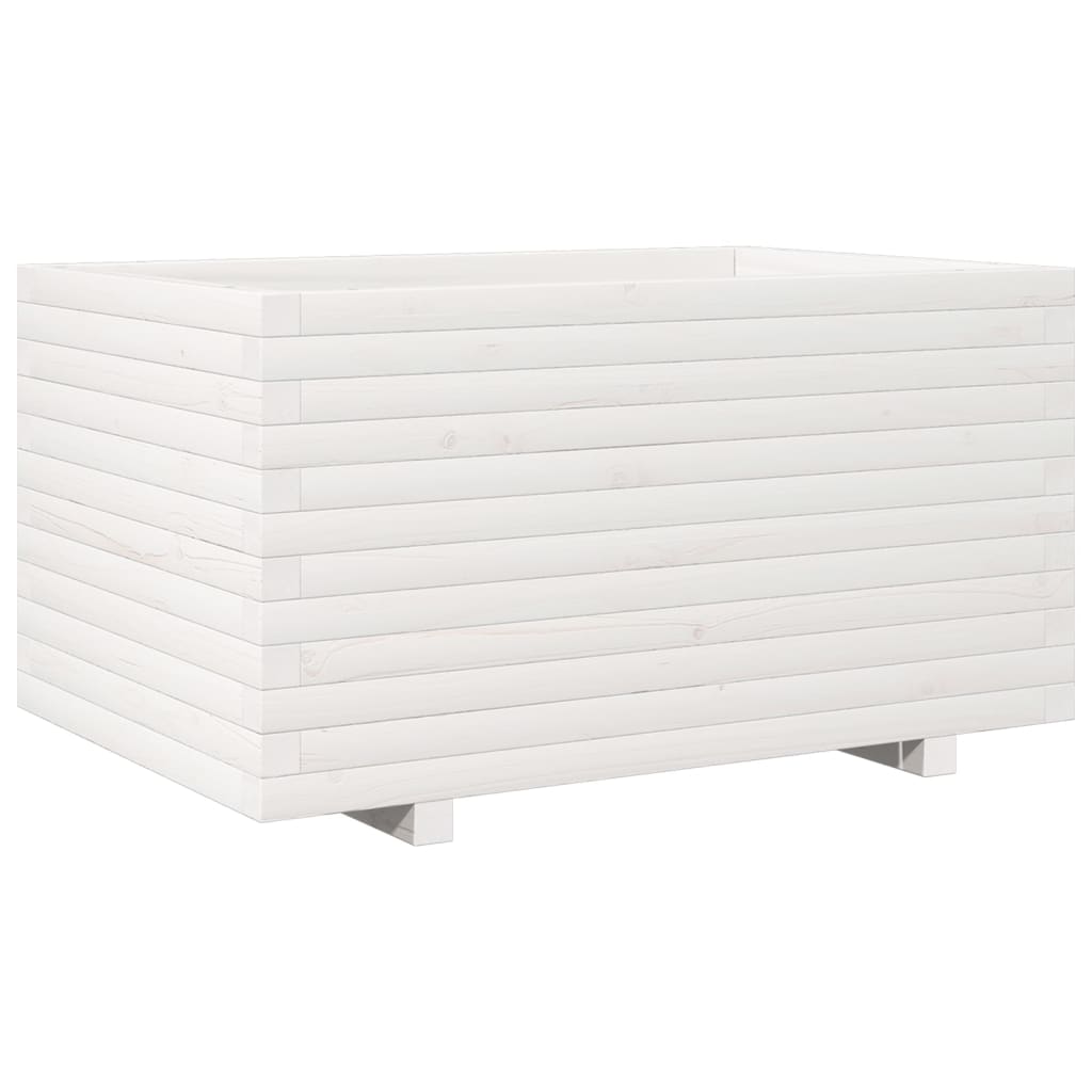 Plánovací box Vidaxl 90x60x49,5 cm pevná borovice bílá