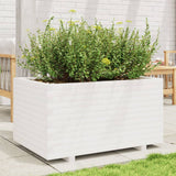 Plánovací box Vidaxl 90x60x49,5 cm pevná borovice bílá