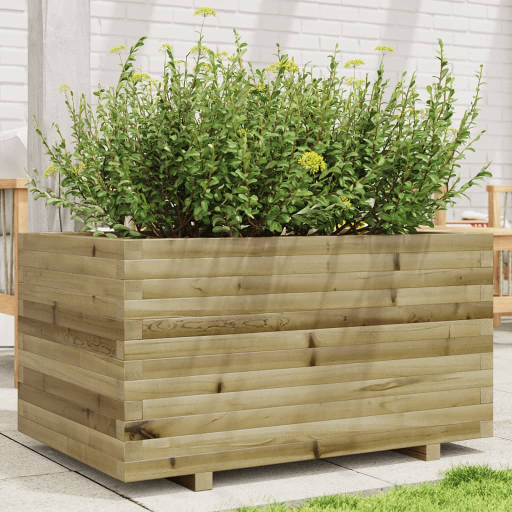 Vidaxl Planning Box 90x60x49,5 cm Impregnované borovice dřevo