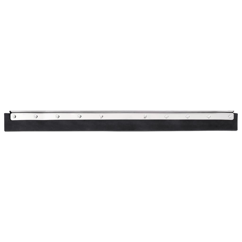 Vidaxl floor wiping heads 5 st 75x2x5 cm steel and rubber
