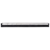 Vidaxl floor wiping heads 5 st 75x2x5 cm steel and rubber