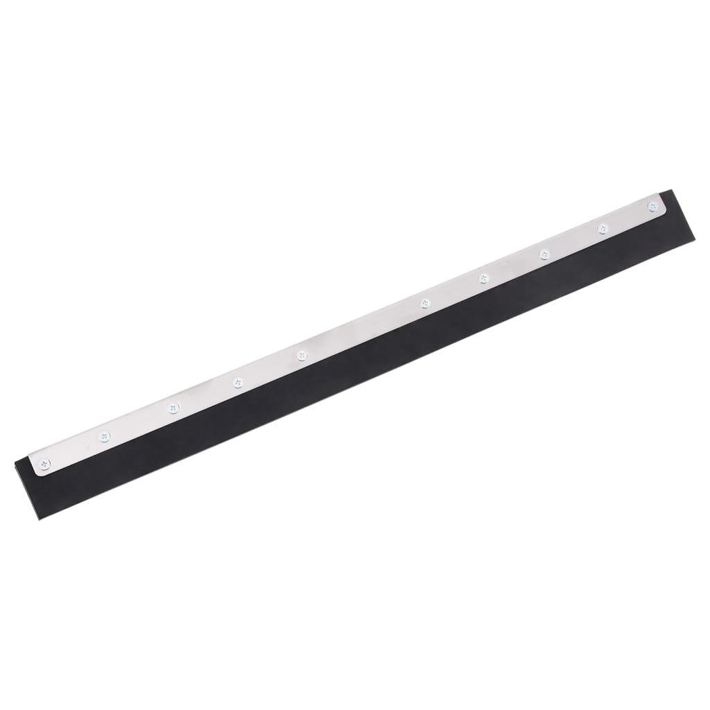 Vidaxl floor wiping heads 5 st 75x2x5 cm steel and rubber