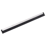 Vidaxl floor wiping heads 5 st 75x2x5 cm steel and rubber