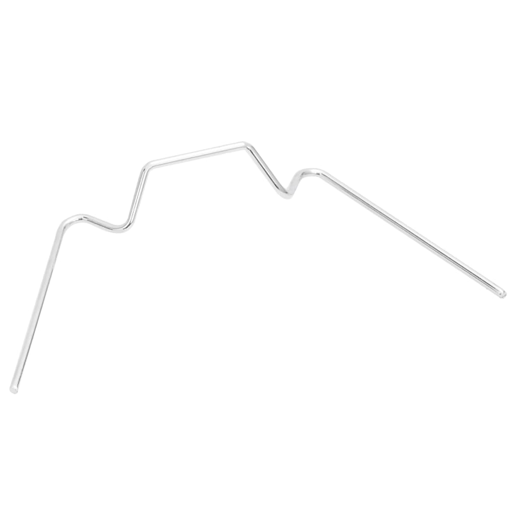 Vidaxl Treibhause Klamere 50 PCS W Typ galvaniséiert Stol