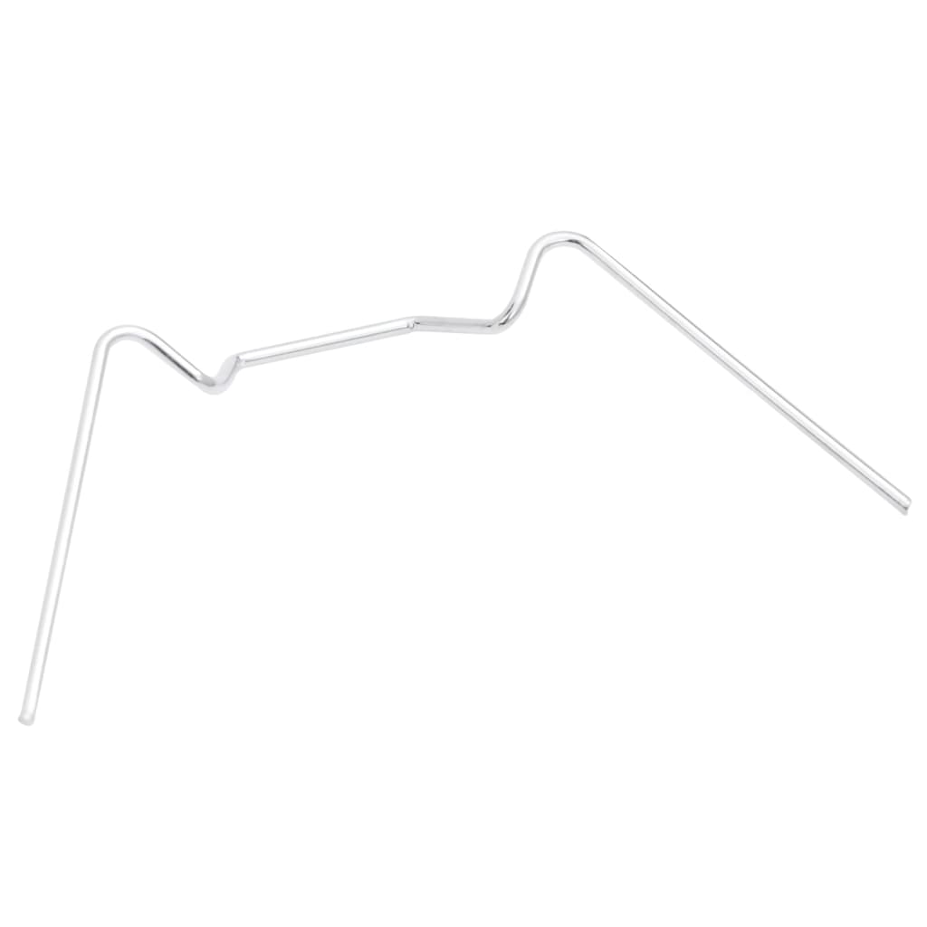Vidaxl Treibhause Klamere 50 PCS W Typ galvaniséiert Stol