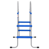 Vidaxl swimming pool ladder for above -ground swimming pool 84 cm steel and plastic