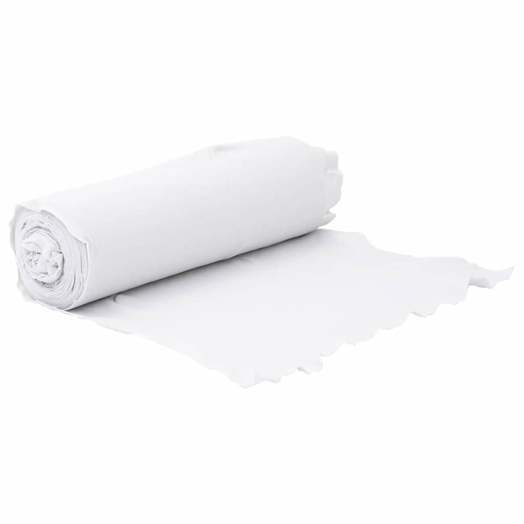 VidaXL Geotextile membrane 1x50 m Polyester fiber White