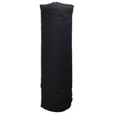 Vidaxl Geotextilmembran 1x150 M Polyesterfaser Schwarz