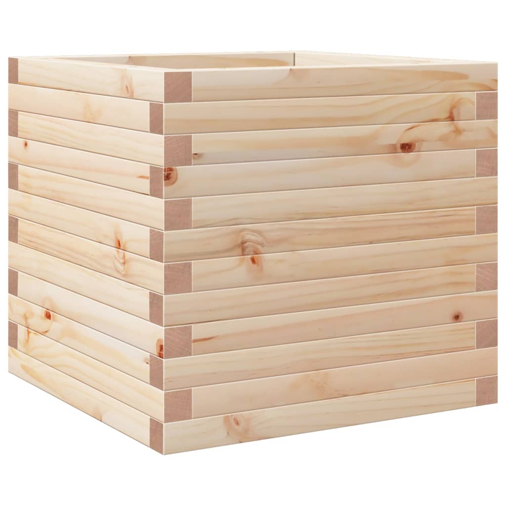 Vidaxl Planning box 50x50x46 cm Solid pine