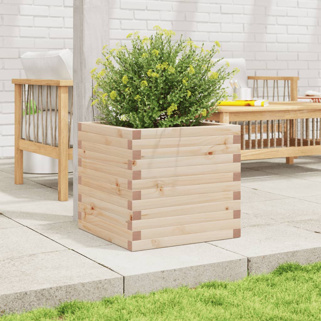 Vidaxl Planning box 50x50x46 cm Solid pine