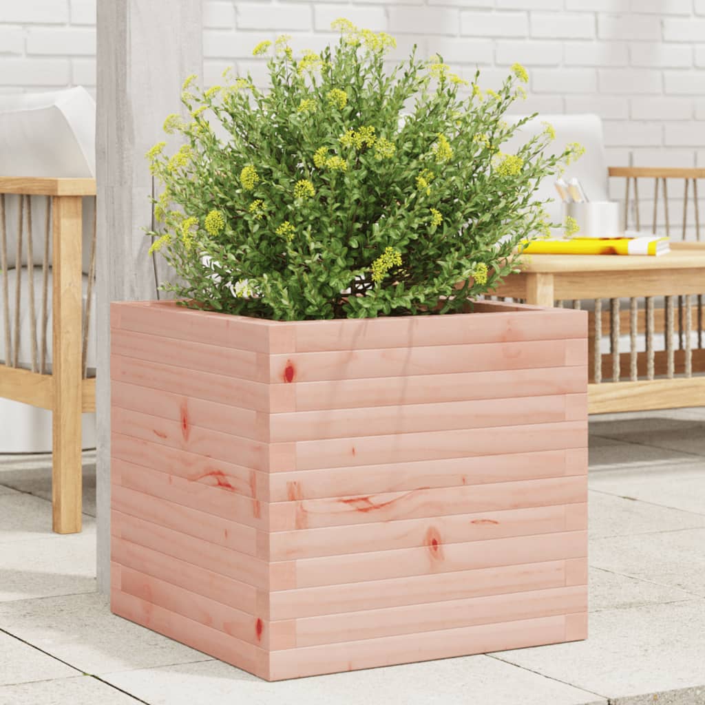 Casella di pianificazione Vidaxl 50x50x46 cm Douglashout solido