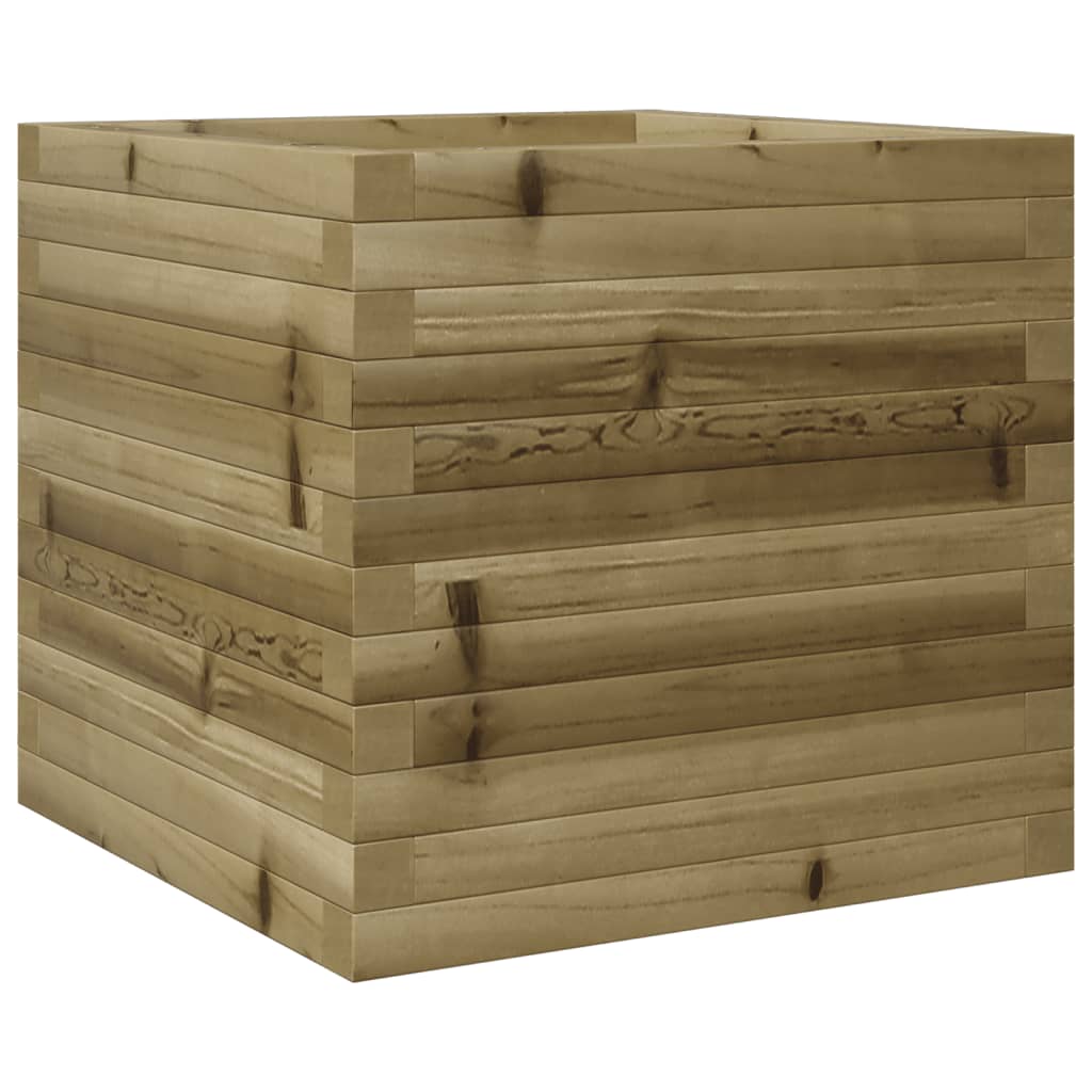 Casella di pianificazione Vidaxl 50x50x46 cm Pine impregnato