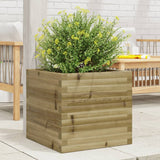 Casella di pianificazione Vidaxl 50x50x46 cm Pine impregnato