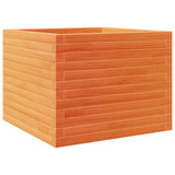 VidaXL Planning box 60x60x46 cm Solid pine wash brown