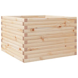 Casella di pianificazione di Vidaxl 70x70x46 cm Pino solido