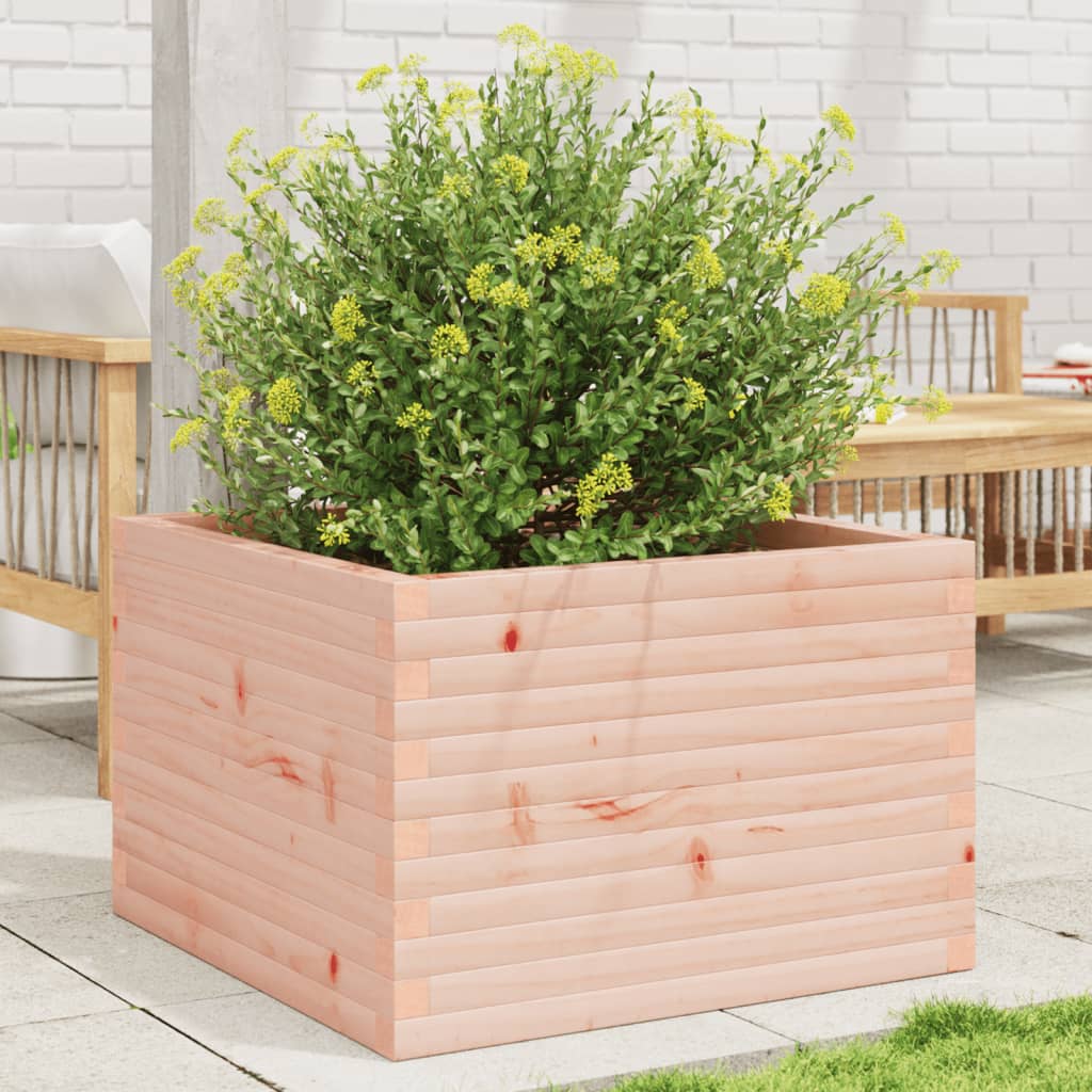 Casella di pianificazione Vidaxl 70x70x46 cm Douglashout solido