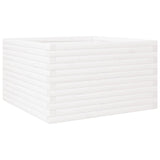 Casella di pianificazione Vidaxl 80x80x46 cm Pino solido