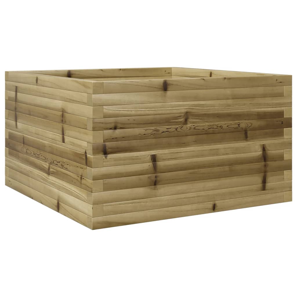 Casella di pianificazione Vidaxl 80x80x46 cm Pine impregnato