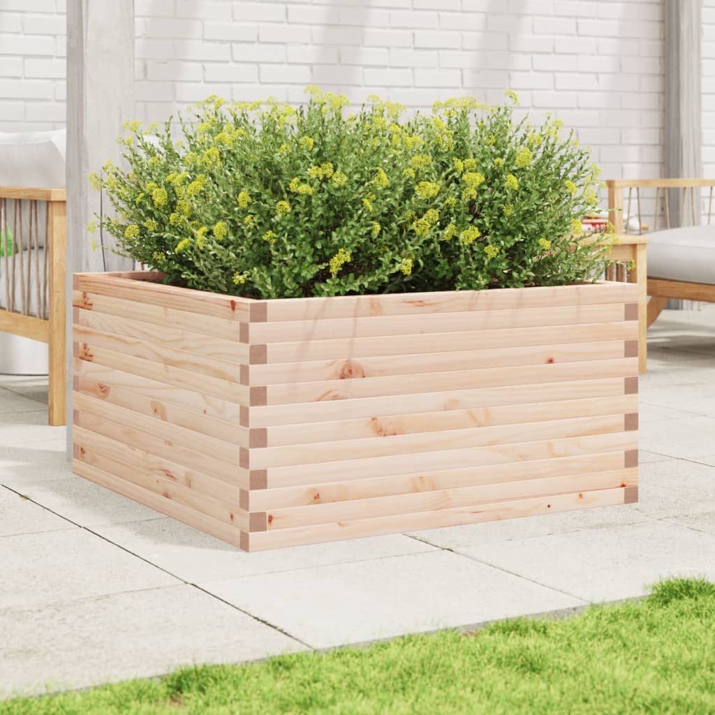 VidaXL Planning box 90x90x46 cm Solid pine