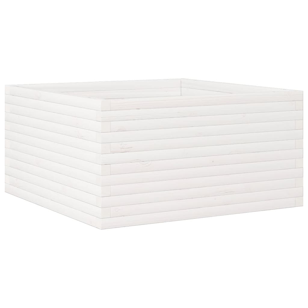 Casella di pianificazione Vidaxl 90x90x46 cm Pino solido
