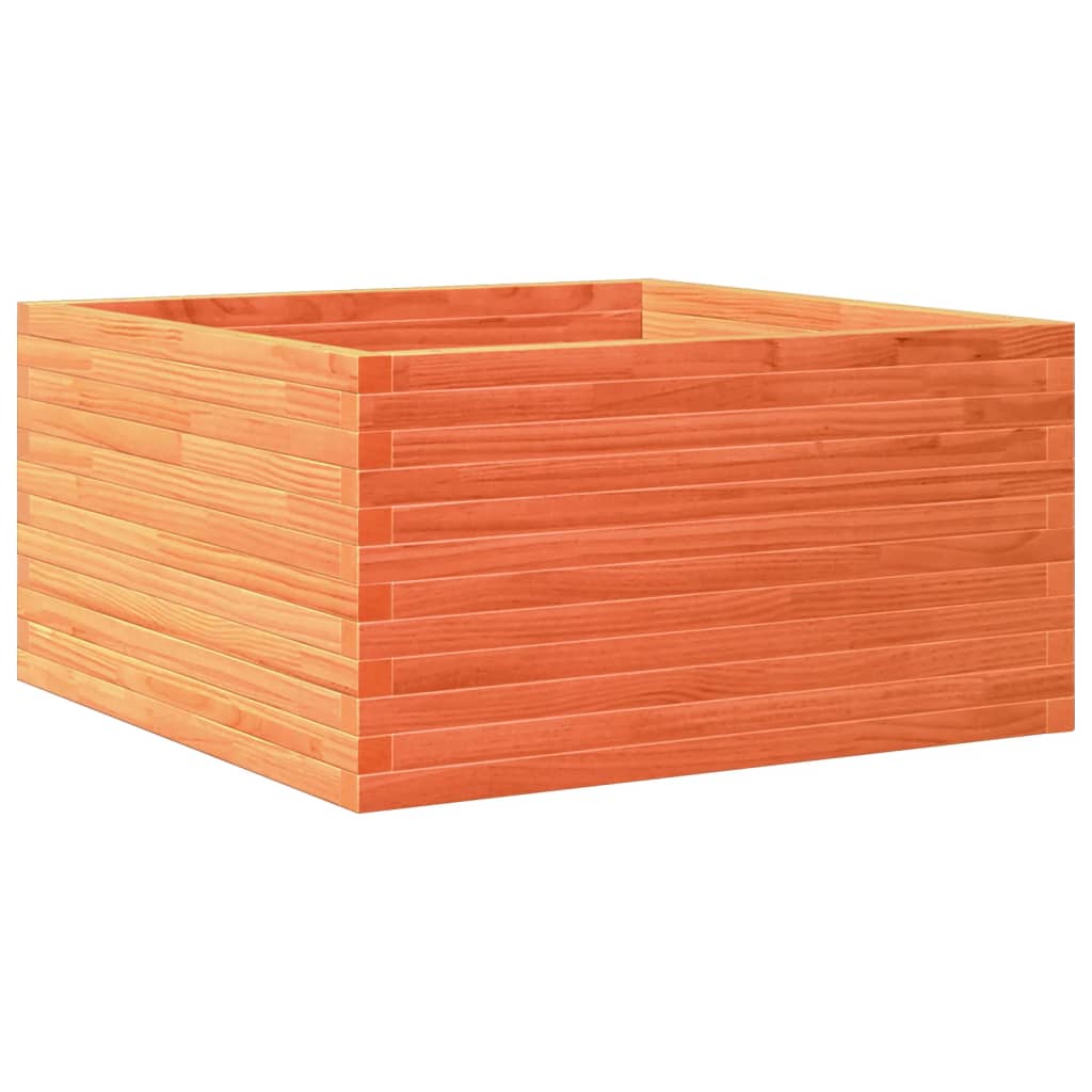 Vidaxl Plannbak 90x90x46 cm Pinna solido marrone