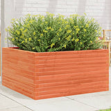 Vidaxl Plannbak 90x90x46 cm Pinna solido marrone
